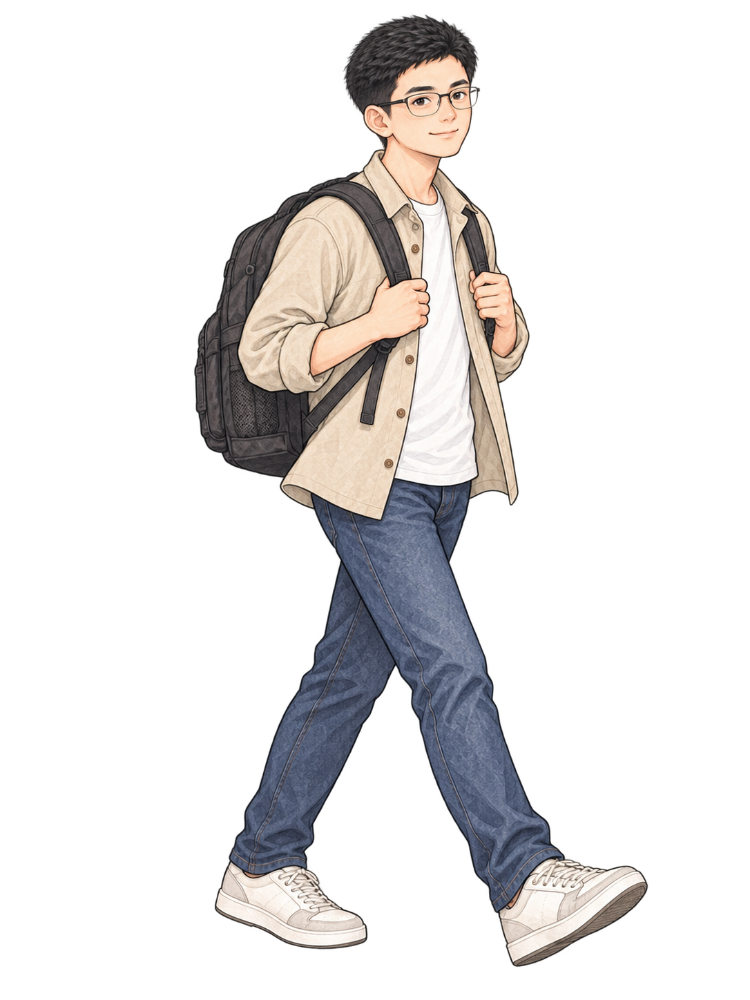 背上背包,走向实验场的 Zack